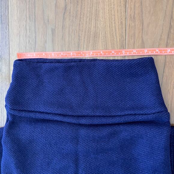 Free People Beach Skirt Size Small Sweater Maxi Pull On Fitted Stretch Navy Blue - Picture 6 of 8